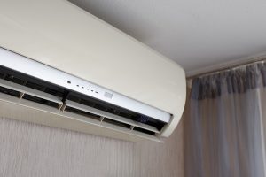 air conditioner on home wall